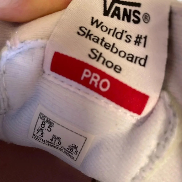 Vans Off The Wall Atlas 2 Green Pink Beige High Top Skateboard Athletic Shoes main image 7